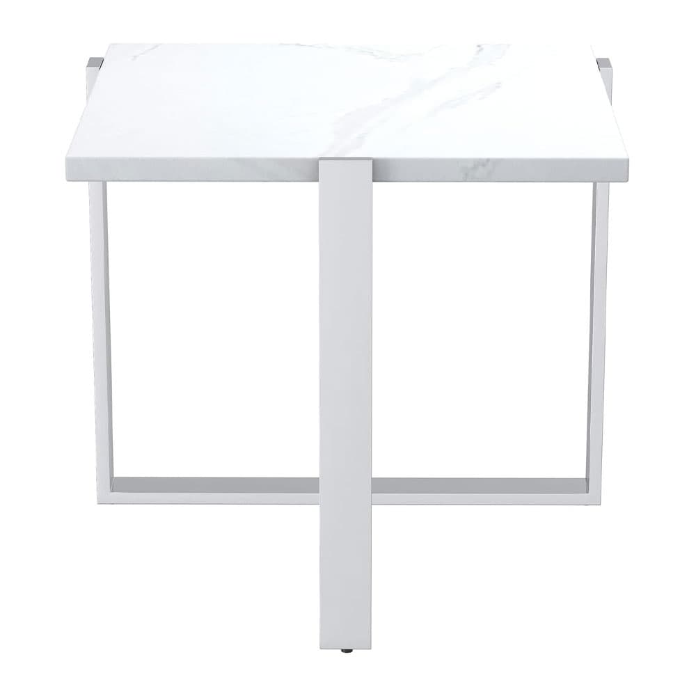 کنارمبلی استیل پایه T صفحه باکس سنگ